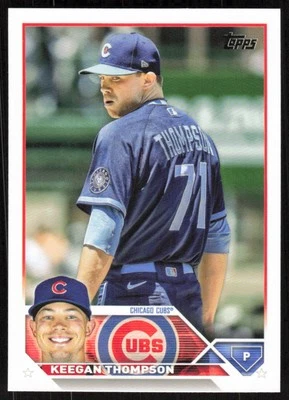 2023 Topps #40 Keegan Thompson   - FREE SHIP - Image 1 of 2