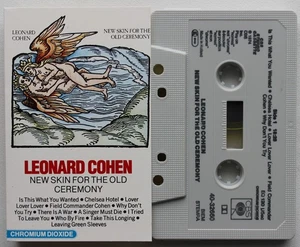 LEONARD COHEN - NEW SKIN FOR THE OLD (CBS 4032660) 1981 EUROPE CASSETTE REISSUE - Picture 1 of 3