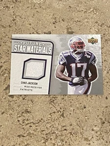 2006 Upper Deck Future Star Materials Chad Jackson #FSM-CJ RC PWE Patriots - Picture 1 of 2