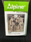 Alpine Miniatures 1/35th WWII British Tank Crew Set, Resin kit 35050, NIP