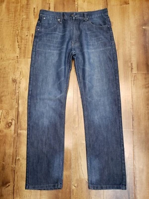 PD&C Jeans Men Size 32X32 Blue Denim Straight Leg Fit Cotton Blend Pockets - Image 1 of 4