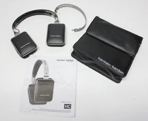 Harman Kardon NC Premium Noise Cancelling Headphones W Case - Picture 1 of 2