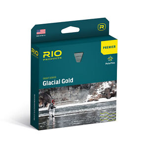 RIO Premier Glacial Gold WF4F Ultimate Cold Weather Trout Fly Line Deep Winter