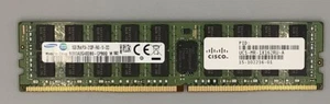 🔥🔥🔥 CISCO UCS-MR-1X162RU-A 16GB (1X16GB) 2RX4 PC4-2133P DDR4 MEMORY 🔥🔥🔥 - Photo 1/1