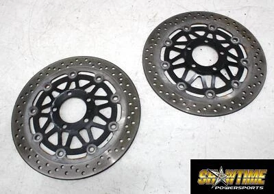 01-05 DISCOS ROTORES FRENO DELANTERO IZQUIERDO DERECHO SUZUKI BANDIT 1200 GSF1200 Foto 1 de 4