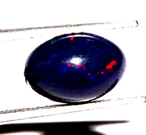 1.60 cts Ethiopian Fire Opal 10 x 7 mm Earth Mined Gemstone #obo2813