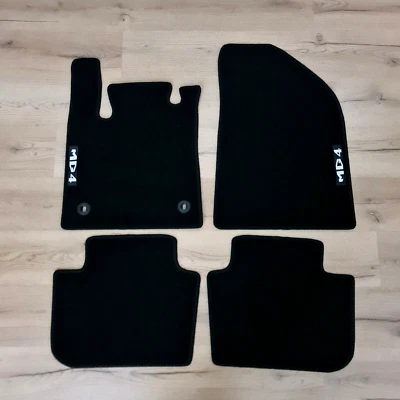 Alfombrillas coche terciopelo para MG MG4 impermeables negras alfombras revestimientos automáticos nuevas Foto 1 de 4