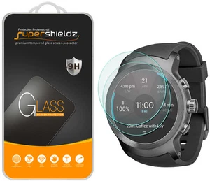 2X Supershieldz for LG Watch Sport Tempered Glass Screen Protector Saver - Picture 1 of 5