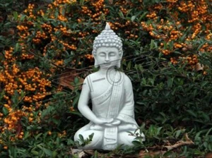 buddha malaysia statue figur garten figuren statuen skulptur skulpturen 33cm Neu - Bild 1 von 2