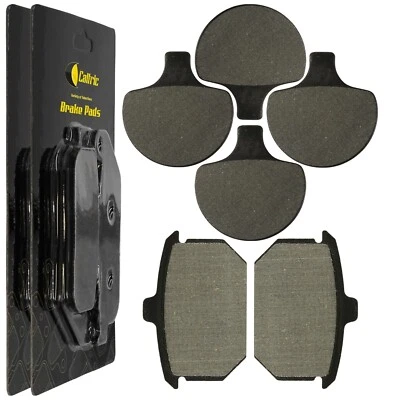 Pastillas de freno delanteras y traseras para Harley Davidson XLS Roadster 1984-1985 Foto 1 de 4