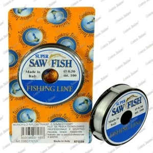 Filo nylon lenza pesca trasparente 0,50 mm - 100 mt, Corderie Italiane - Foto 1 di 1