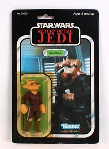 Figurina Star Wars Ree Yees 1983 vintage - Kenner - 77 retro MOC - Foto 1 di 2