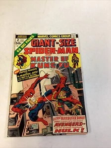Giant-Size Spider-Man #2 Master of Kung Fu Marvel 1974 Comics VF - Picture 1 of 9