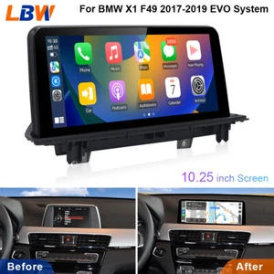 10.25'' Linux Screen Navi Carplay Wifi Radio For BMW X1 F49 2017-2019 EVO System - Foto 1 di 12