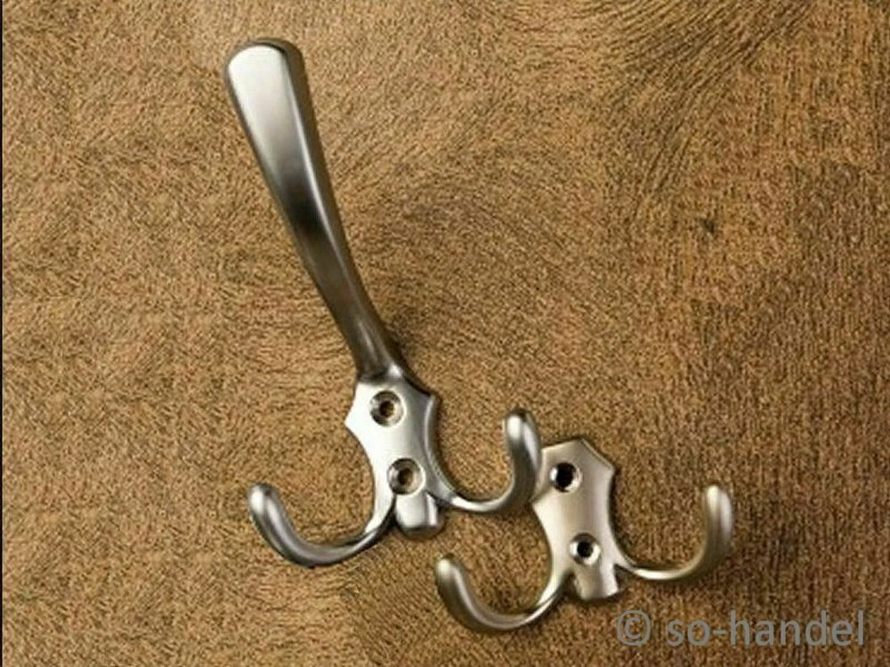 Wandgarderobe Mit 4 Haken – Schwarz-gold, Klappbar & Platzsparend