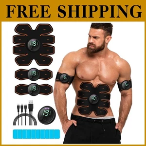 Estimulador Ab Ergonómico - Equipo de Entrenamiento USB Recargable - Imagen 1 de 9