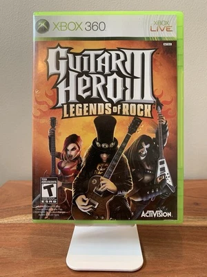 Guitar Hero III: Legends Of Rock - Xbox 360 CIB 🇨🇦🔥 Foto 1 de 3