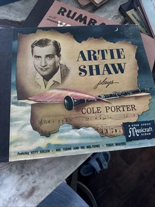 Artie Shaw Plays Cole Porter 4 RECORDS Big Band Jazz Dance Swing Kitty Allen - Picture 1 of 11