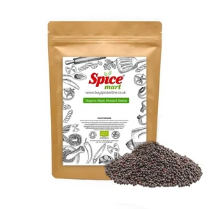 ORGANIC Brown | Black Mustard Seeds Premium Quality Free P&P Soil Asso Certified - Picture 1 of 5