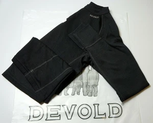 DEVOLD DUO ACTIVE MAN SHIRT 100% Merino Base Layer Underwear Black Size M MEDIUM - Picture 1 of 9