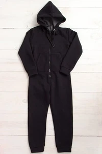 Girls’ Winter Romper – Thick Knit with Fleece & Hood, Warm & Comfortable, Win... - Picture 1 of 4
