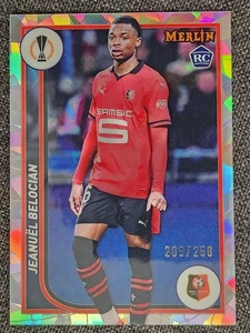 2023-24 Topps Merlin Jeanuel Belocian 209/250 Atomic Refractor Rookie Card #146 - Picture 1 of 2