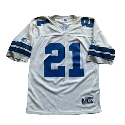 Винтажный стартовый комплект 90-х Deion Sander ковбойская футболка/бейсболка NFL 90-е - Изображение 1 из 4