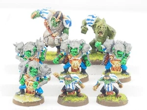 FANTASY FOOTBALL ORCHI, FOLLETTI E TROLL X 8. DIPINTO. BLU 7 - Foto 1 di 8
