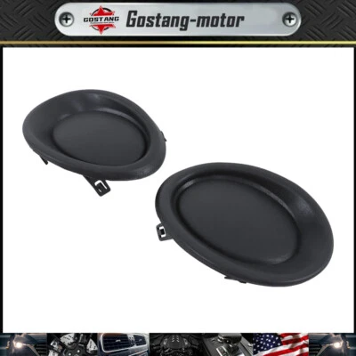 Fog Lamp Cover Assembly For Nissan Rogue Sport 2017-2019 Left + Right Side Black - Изображение 1 из 4