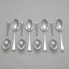 KINGSLEY Design JAMES DIXON & SONS Silver Service Cutlery Eight Dessert Spoons