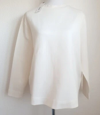 BRAX LAB Sudadera Ligera Manga Larga Camisa Blusa Blanco Crema Talla 42 44 Foto 1 de 4