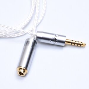 4.4mm Male to 4.4mm Female Extension Cable For Sony 4.4 mm Plug Headphone