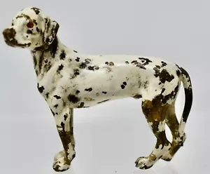 GERMAN OR AUSTRIAN VIENNA-COLD PAINTED BRONZE , DALMATION  - Picture 1 of 3