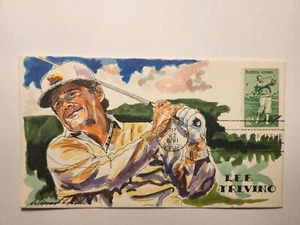Lee Trevino, First Day Cover, Wild Horse Cachets, PGA, Bobby Jones, H/P, 1981 - Picture 1 of 3