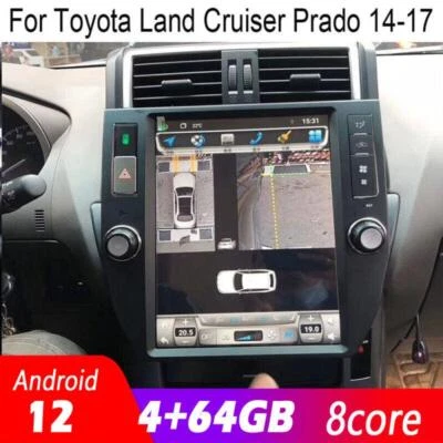 12.1" Touchscreen Radio Android Gps Navigation For Toyota Land Cruiser Prado - Image 1 of 4