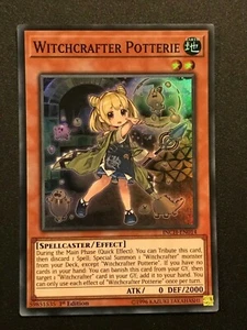 Witchcrafter Potterie | INCH-EN014 | Súper Rara | 1a Edición | YuGiOh JCC - Imagen 1 de 3
