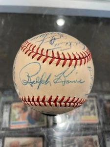 1948 PITTSBURGH PIRATES TEAM SIGNED BASEBALL 21 AUTOS RALPH KINER BILL MEYER - Picture 1 of 6