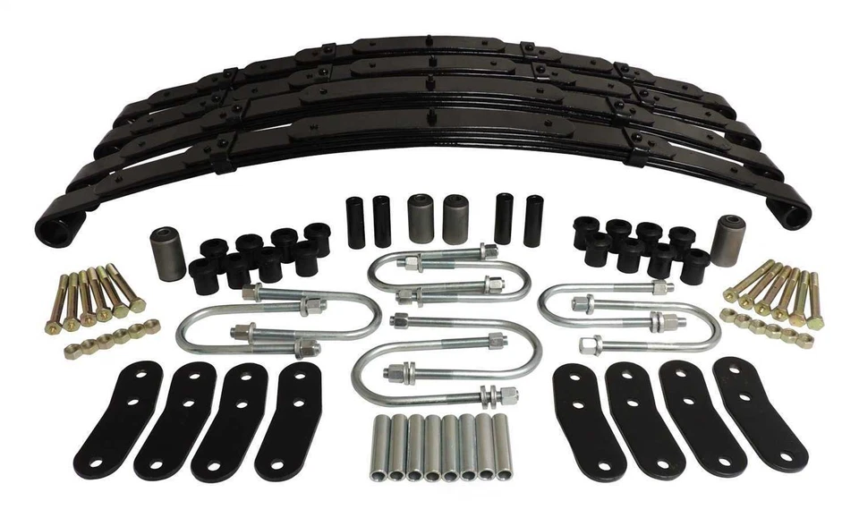 Kit de montaje de resorte de hoja Crown LSK4 para Jeep Wrangler 87-95 Foto 1 de 1