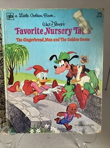Favorite Nursery Tales 1973 The Gingerbread Man and The Golden Goose. Vintage - Picture 1 of 6
