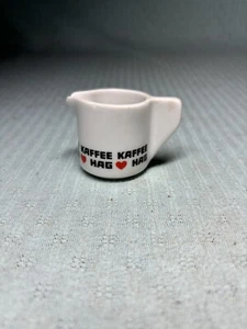 Vintage Kaffee Hag Personal Coffee Creamer Porcelain 1 3/4” MINT GERMANY - Picture 1 of 4
