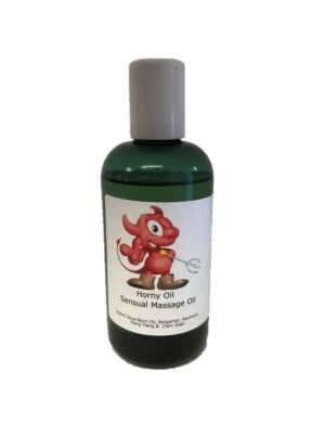 BERKSHIRE MASSAGE Be A Devil, Grab some Horny Oil - Aphrodisiac Sensual Massage Oil 250 ML