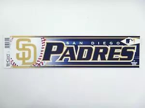 Adesivo/striscia paraurti San Diego Padres (Major League Baseball) (Wincraft) - Foto 1 di 1
