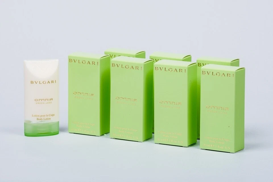 ⭐⭐ Bvlgari - Omnia Green Jade - Body Lotion 210ml (7x 30 ml) - RARE Bulgari ⭐⭐