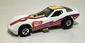 Vintage Hot Wheels 1977 Corvette Fever Funny Car Dragster White