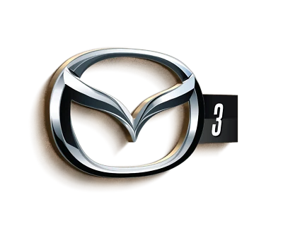 Kit de cámara de reversa integrada Mazda 3 OEM (se adapta a pantalla de 6,1" 2012-2013) Foto 1 de 4