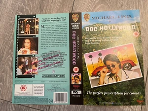 DOC HOLLYWOOD - WARNER HOME VIDEO - VHS TAPE COVER - BIG  BOX - Bild 1 von 1