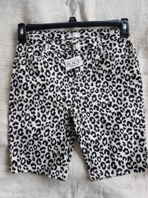 全新带标签 Leopard 女孩短裤 - 12 Plus 码 — 第 1/3 张图片