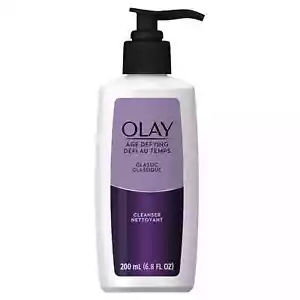 Olay Classic Facial Cleanser Age Defying Gently Exfoliate Skin Oil Free 6.78oz - Picture 1 of 3