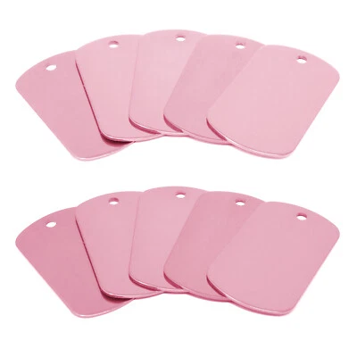 Etiqueta de perro en blanco de aluminio anodizado premium al por mayor para artesanía de joyas Foto 1 de 4