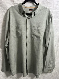 Camicia Ridgecut con bottoni uomo grigia resistente leggera da lavoro manica lunga XLT - Foto 1 di 6